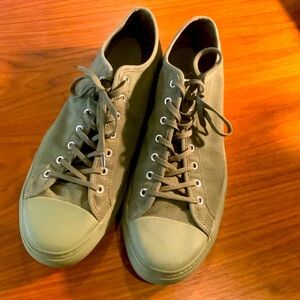 Nothing New Shoes - Olive Green - Men’s Sz. 13